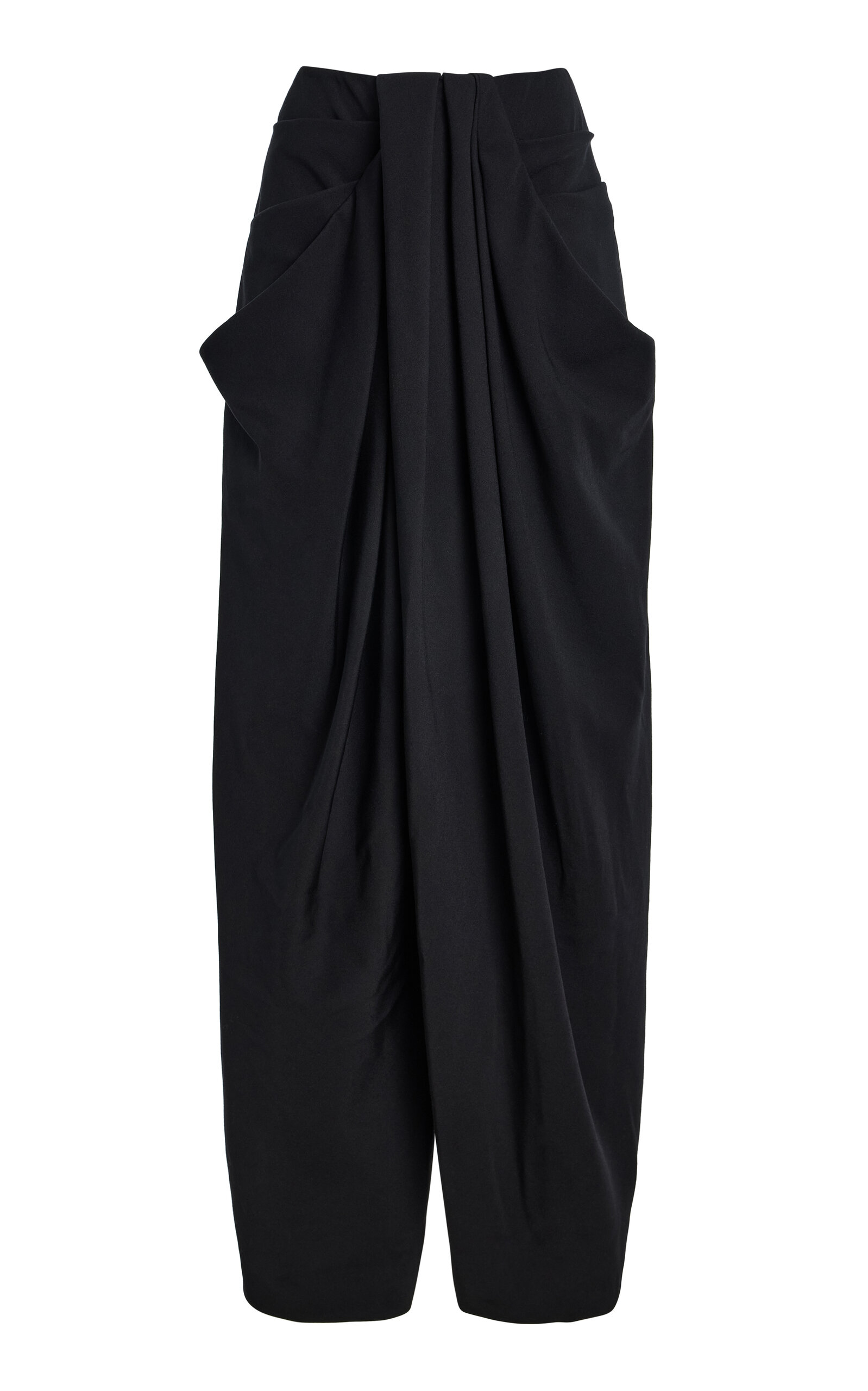Balmain Balmain Grain de Poudre Wool Loose Pants