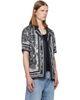 BALMAIN BALMAIN Gray Printed Foulard Pyjama Shirt - 2