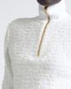 Balmain Balmain Half Zip Tweed Jacquard Sweater - 5