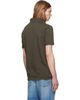 BALMAIN BALMAIN Khaki Small Vintage Embroidery Slim Fit Polo - 3