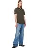 BALMAIN BALMAIN Khaki Small Vintage Embroidery Slim Fit Polo - 4