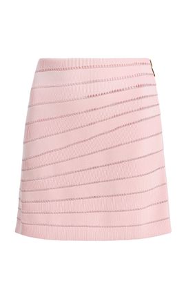 Balmain Balmain Knit Mini Skirt