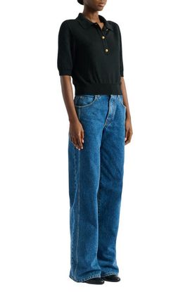 Balmain Balmain Knitted 3-button polo