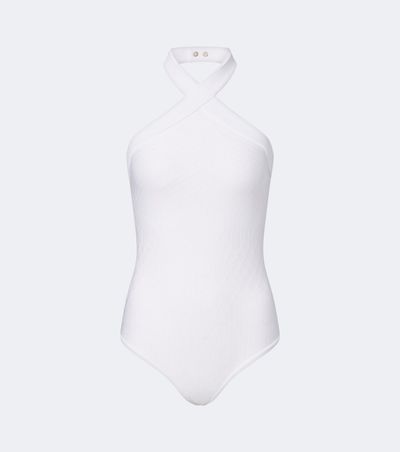 Balmain Balmain Knitted halterneck bodysuit
