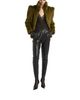 Balmain Balmain Lambskin Trousers with Stirrup - 2