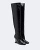Balmain Balmain Leather over-the-knee boots - 1