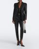 Balmain Balmain Leather stirrup leggings - 2