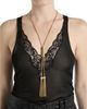 Balmain Balmain Long Brass Tassel Necklace - 2