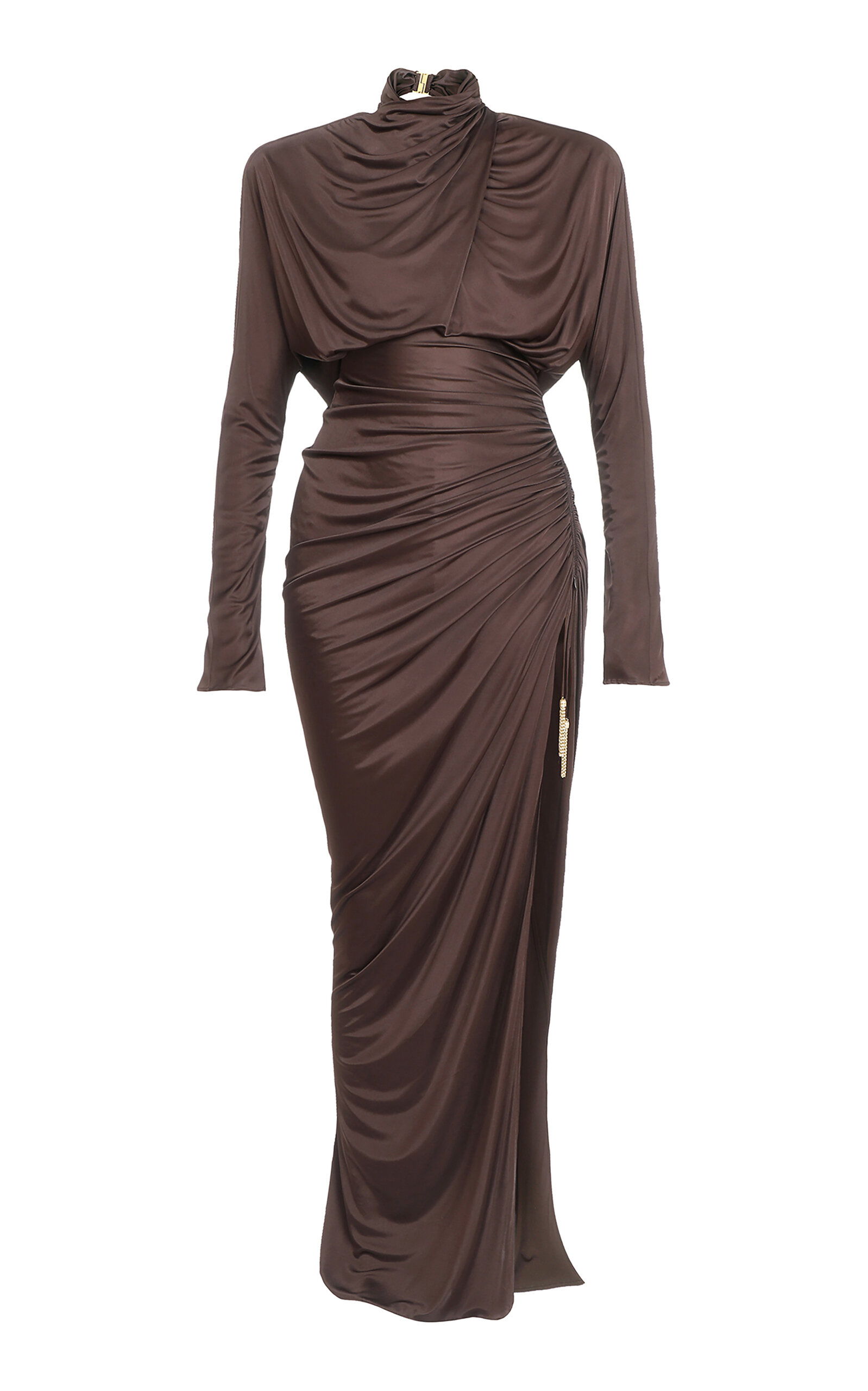 Balmain Balmain Long Jersey Dress