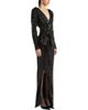 Balmain Balmain Long Sequinned Dress - 1