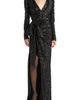 Balmain Balmain Long Sequinned Dress - 2