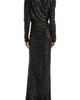 Balmain Balmain Long Sequinned Dress - 3