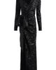 Balmain Balmain Long Sequinned Dress - 5