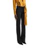 Balmain Balmain Low-Waisted Wool Satin Trousers - 1