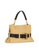 Balmain Balmain Medium Anthem Bag in Smooth Leather and Crochet - 4