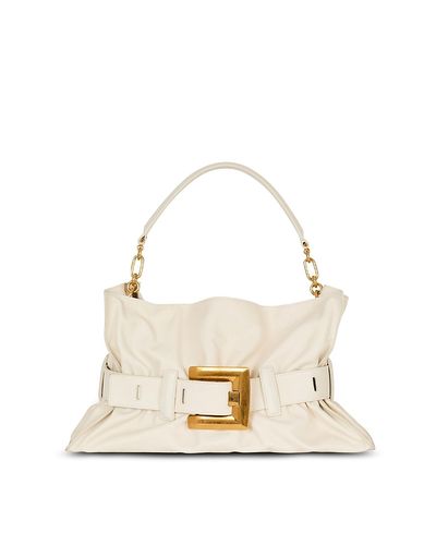 Balmain Balmain Medium Anthem Shoulder Bag in Leather