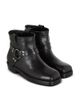 Balmain Balmain Men's Calfskin Leather Biker Ankle Boots - 1