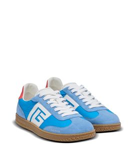 Balmain Balmain Men's Swan Trainers in Leather, Suede and Nylon