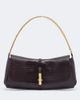 Balmain Balmain Metropolis croc-effect leather shoulder bag - 1