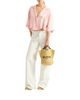 Balmain Balmain Mini Balmain Crochet Tote Bag - 2