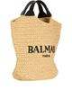 Balmain Balmain Mini Balmain Crochet Tote Bag - 4