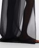 Balmain Balmain Monogram sheer silk wide-leg pants - 4