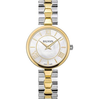 Balmain Balmain Mother-of-Pearl Stainless Steel Bracelet Watch