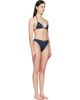 BALMAIN BALMAIN Navy Triangle High Brief Bikini - 2