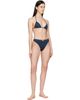 BALMAIN BALMAIN Navy Triangle High Brief Bikini - 4