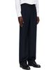 BALMAIN BALMAIN Navy Wide Pinstripe Wool Trousers - 2