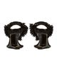 Balmain Balmain "No Wedge" beaded suede sandals - 2