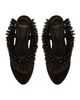 Balmain Balmain "No Wedge" beaded suede sandals - 4