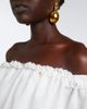 Balmain Balmain Off-shoulder crop top - 3