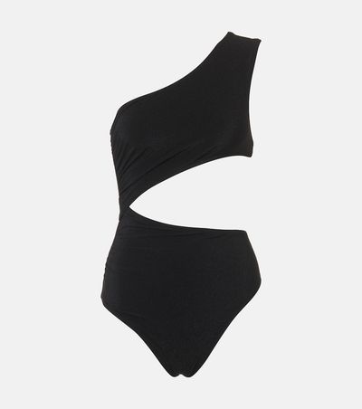Balmain Balmain One-shoulder cutout swimsuit
