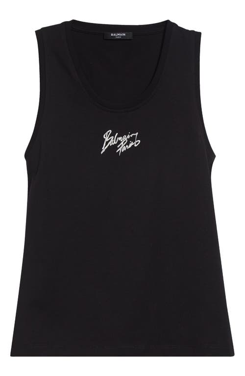 Balmain Balmain Paris Jersey Tank