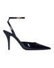 Balmain Balmain Patent Leather Strappy Courts - 4