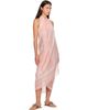BALMAIN BALMAIN Pink Printed Silk Cover-up - 4