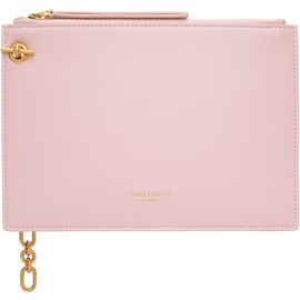 BALMAIN BALMAIN Pink Pulse Zipped Pouch