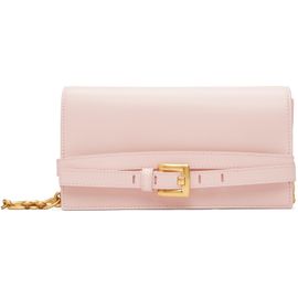 BALMAIN BALMAIN Pink Shuffle Calfskin Wallet Bag