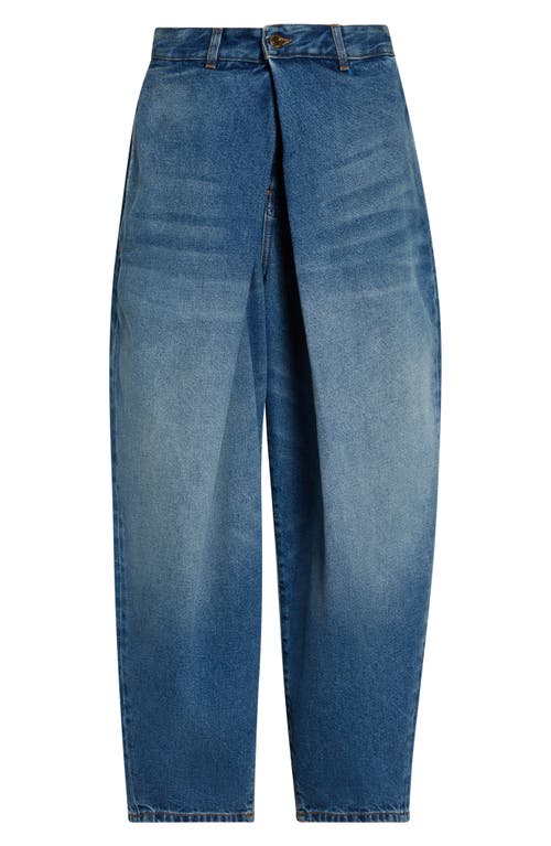 Balmain Balmain Pleated Barrel Leg Jeans