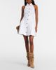 Balmain Balmain Pleated cotton poplin minidress - 2