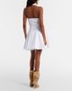 Balmain Balmain Pleated cotton poplin minidress - 5