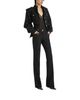 Balmain Balmain Pleated Wool Gabardine Trousers - 4