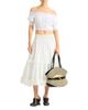 Balmain Balmain Poplin Off-The-Shoulder Top - 2