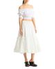 Balmain Balmain Poplin Off-The-Shoulder Top - 5