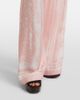 Balmain Balmain Printed satin palazzo pants - 4