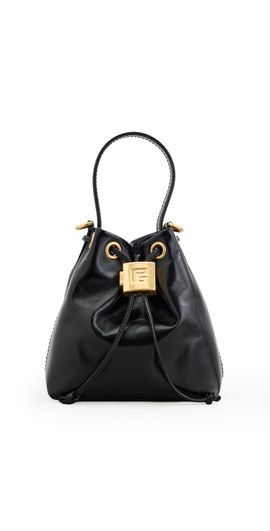 Balmain Balmain Pulse Bucket Bag 0PA NOIR One