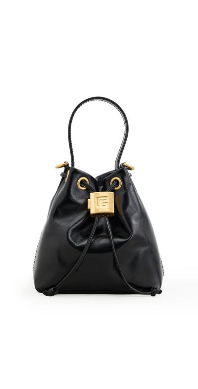 Balmain Balmain Pulse Bucket Bag 0PA NOIR One