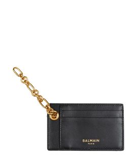 Balmain Balmain Pulse Card Holder in Monogram Jacquard