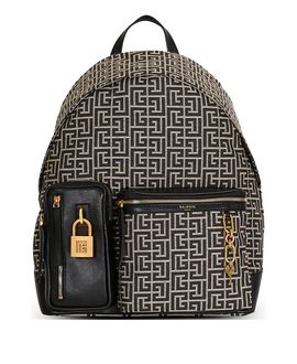 Balmain Balmain Pulse Monogram Jacquard Backpack